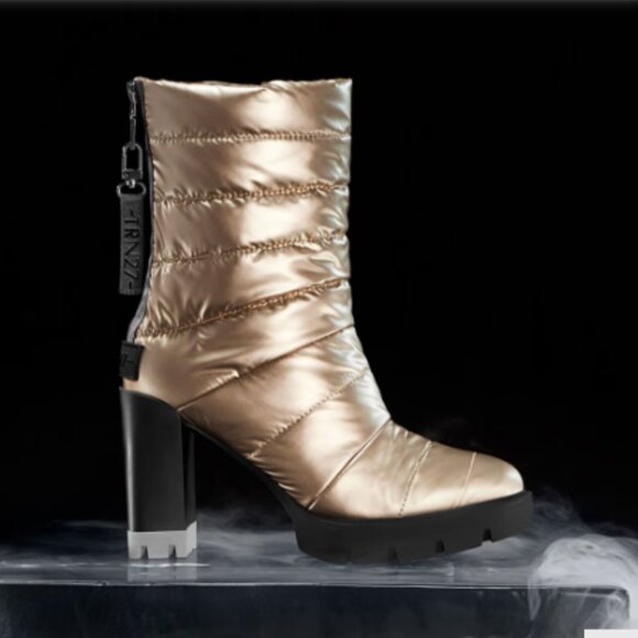 NEW NATURALIZER Crosswalk Booties with leg warmers in pearl1225 6t3 - Picture 4 of 12